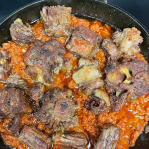 Tomato stew (Goat ,Chicken,Beef & Fried Fish )